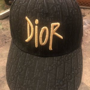 Worn Dior baseball cap